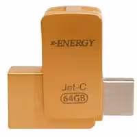 فلش مموری ایکس انرژی TYPE-C مدل JET-C ظرفیت 64 گیگابایت گارانتی مادام العمر