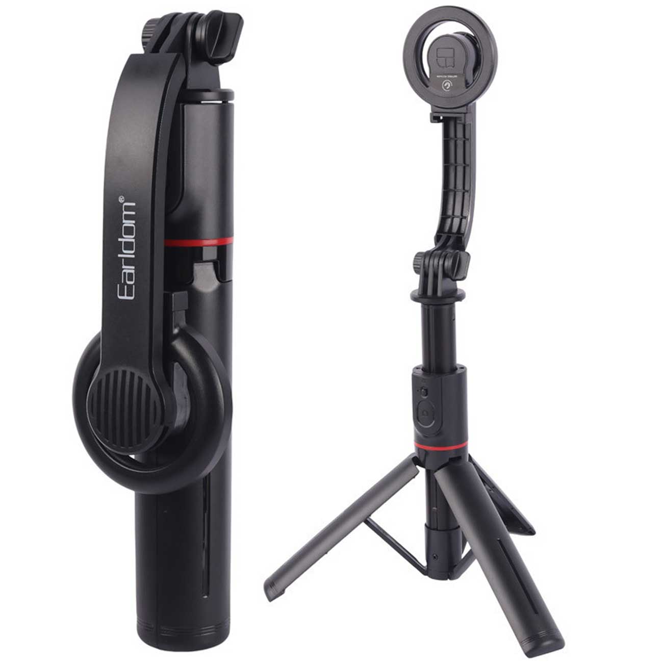 مونوپاد سه پایه دار بلوتوثی ارلدام با چرخش 360 درجه ET-ZP31