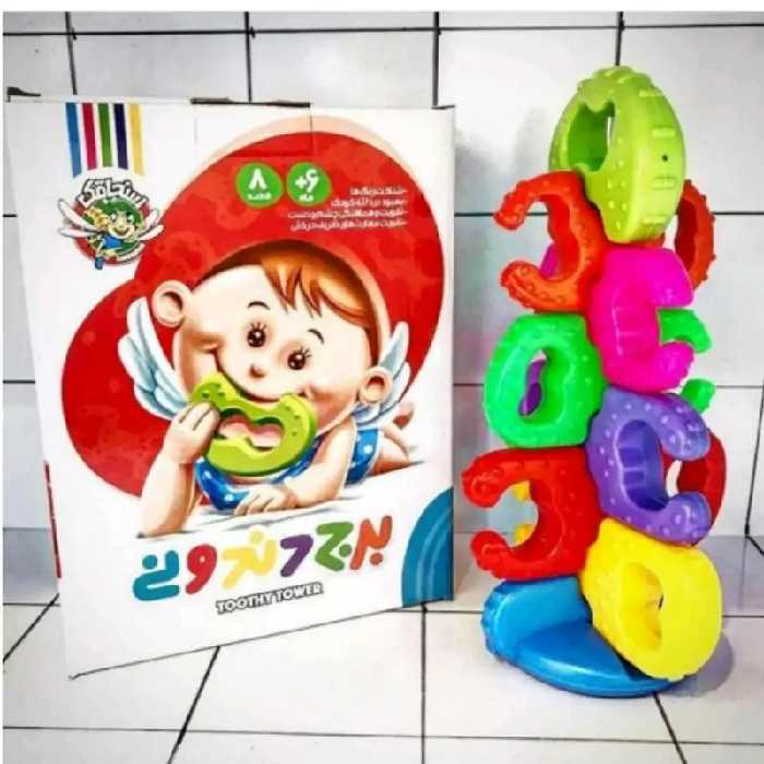 اسباب بازی دندان گیر و بازی فکری نوزادی کودک