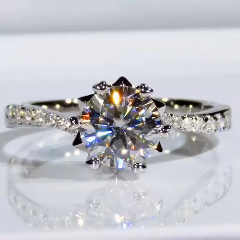 انگشتر ظریف تک نگین کدF780