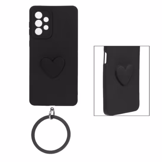 قاب گوشی Pro Camera قلبی النگویی برای Samsung A33