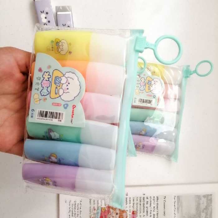 هایلایتر عطری فوق کیوت بسته 6 عددی 