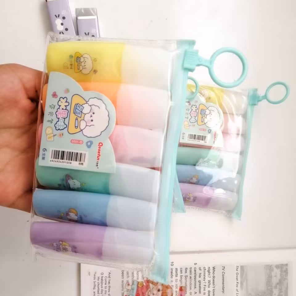 هایلایتر عطری فوق کیوت بسته 6 عددی 