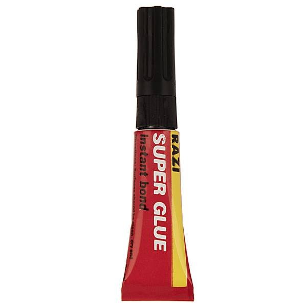 چسب قطره ای رازی مدل Super Glue سوپر گلو 3 میلی لیتر