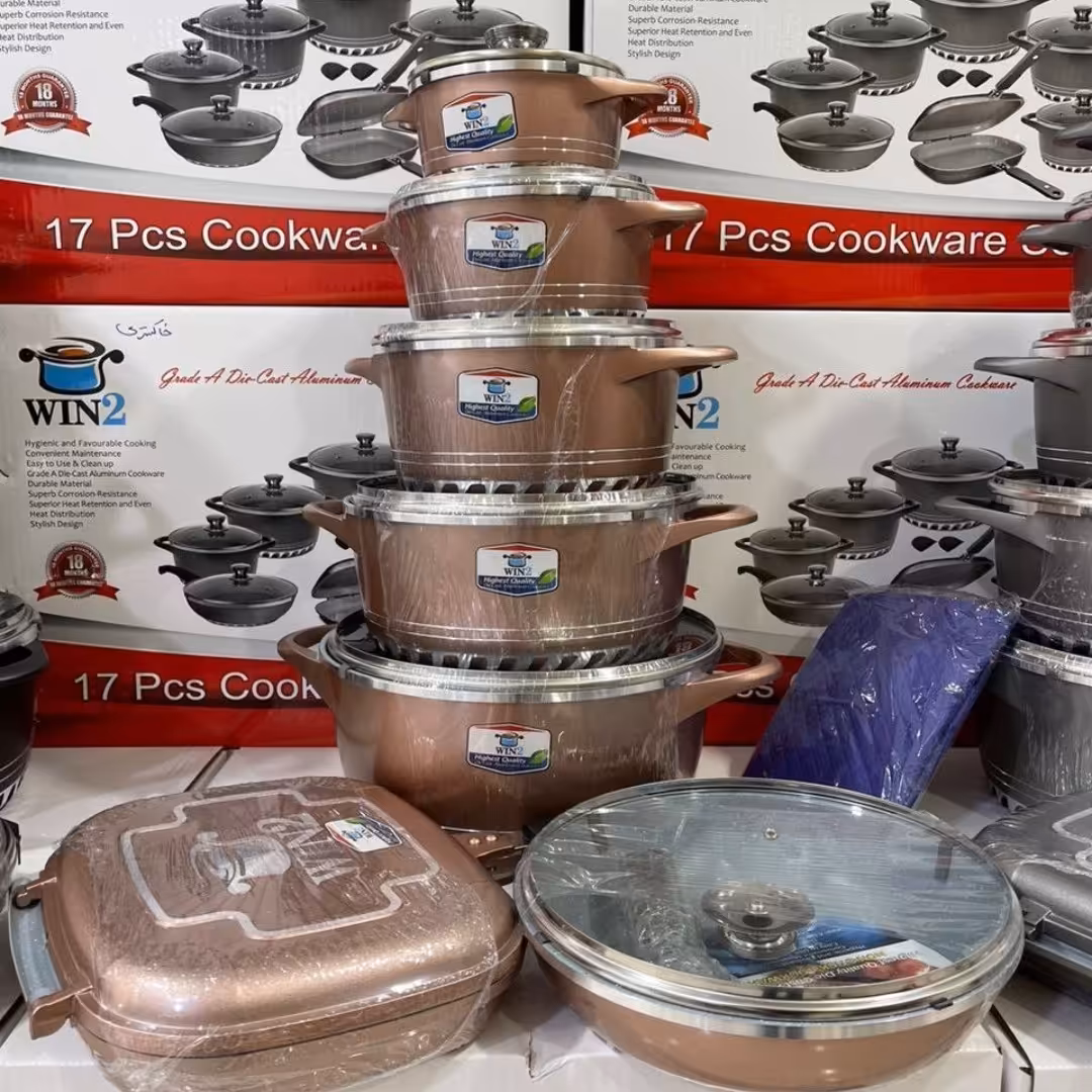 قابلمه 17پارچه win 2 نانوگرانیت