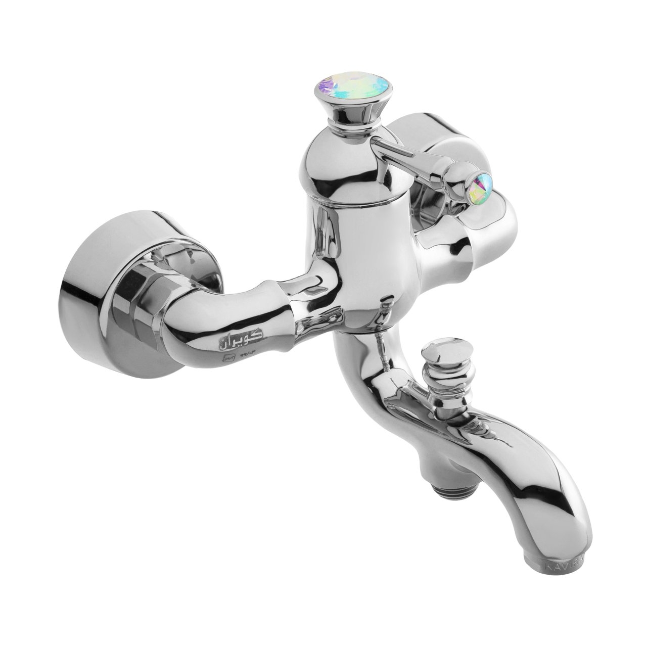 شیر حمام کویران آذر مدل فلورانس کد 03