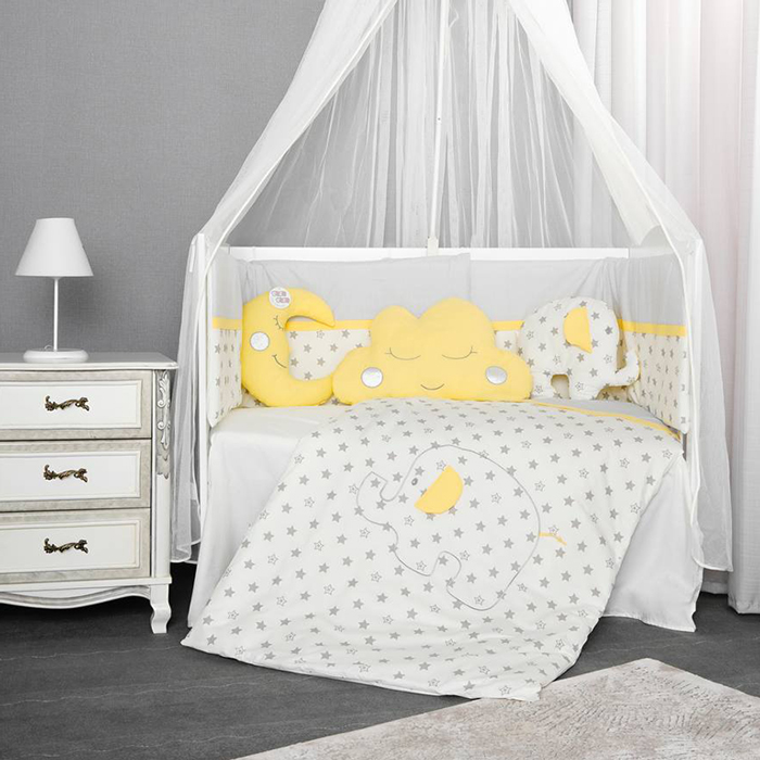 سرویس خواب 8 تکه شو بیبی Show Baby فیل و ستاره 4117