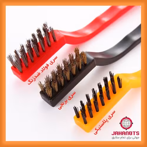 فرچه مدل مسواکی مجموعه 3 عددی