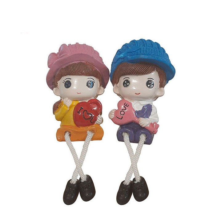 مجسمه پاشل طرح قفل و کلید مجموعه 2 عددی کد 0