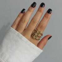 انگشتر برند acc دارای بارکد و اصالت کالا سایز لارج