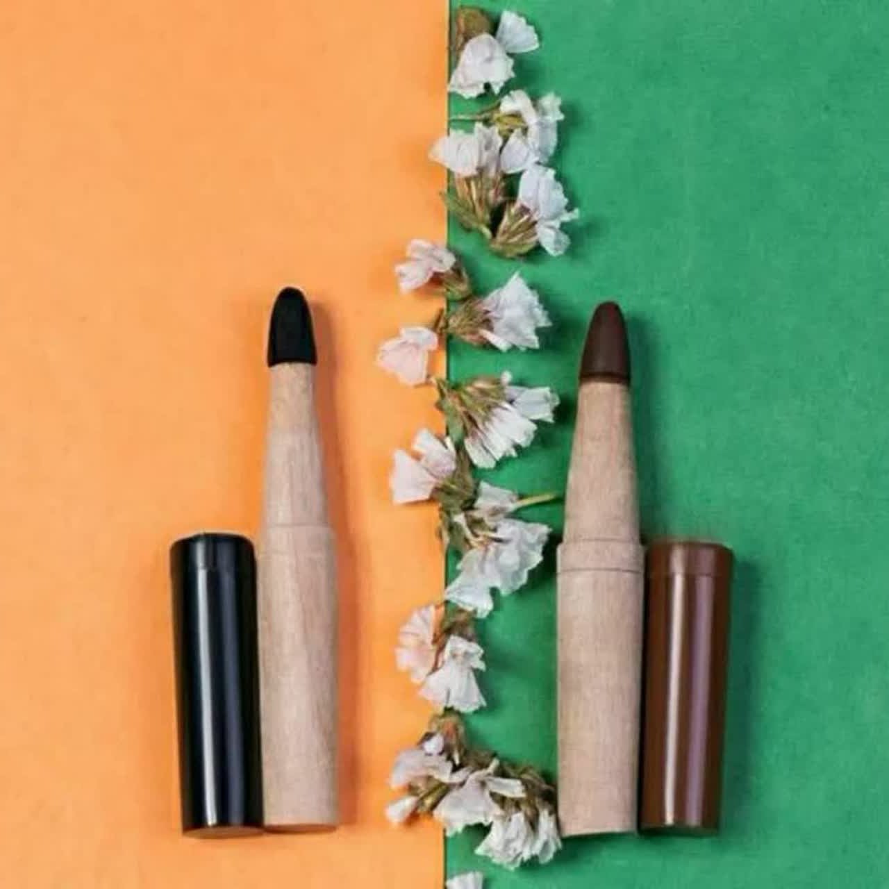مدادسرمه 7مغز غیر تراش مشکی و قهوه ای وآبی