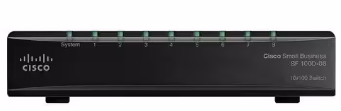 سوئیچ 8 پورت و غیر مدیریتی لینک سیس مدل اس اف 100 دی