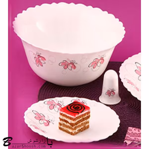 سرویس 6نفره غذاخوری 28پارچه پارس اپال مدل 128