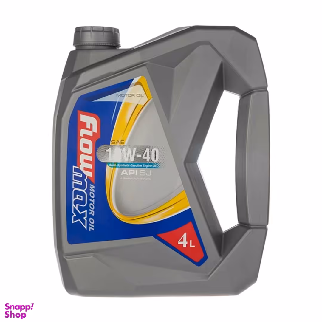 روغن موتور فلومکس مدل SJ 10W40 حجم 4 لیتر