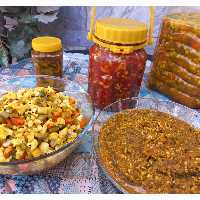 ترشی لیته بادمجان در بسته بندی (800 گرمی)