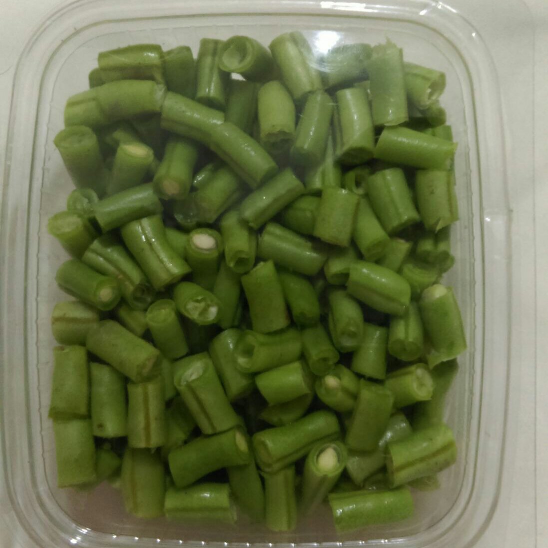 لوبیا سبز خردشده 