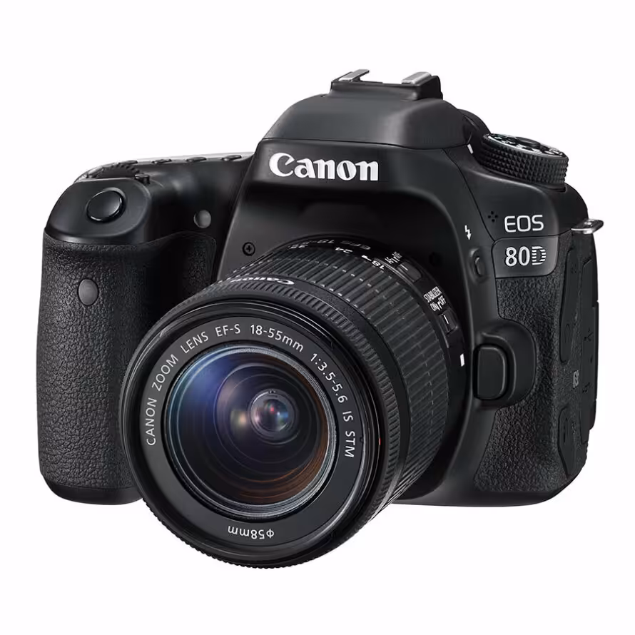 دوربین دیجیتال کانن EOS 80D EF-S 18-55mm f/3.5-5.6 IS STM