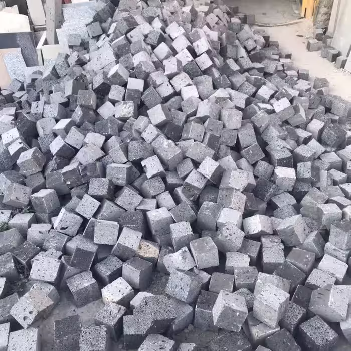 سنگ ساختمانی کوبیک بازالت 