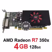 کارت گرافیک AMD Radeon R7 350x 4GB 128bit
