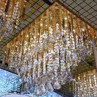 لوستر 40در60 کاردی وپیزا خم ارسال ازطریق پست و باربری پس کرایه