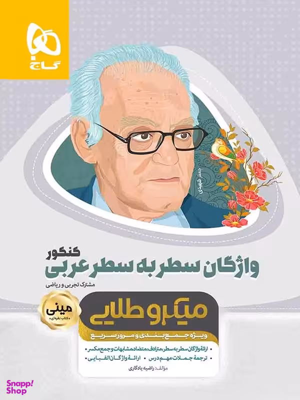 مینی میکرو طلایی واژگان سطر به سطر عربی جامع کنکور