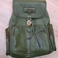 کوله پشتی تمام چرم گاوی ای شین