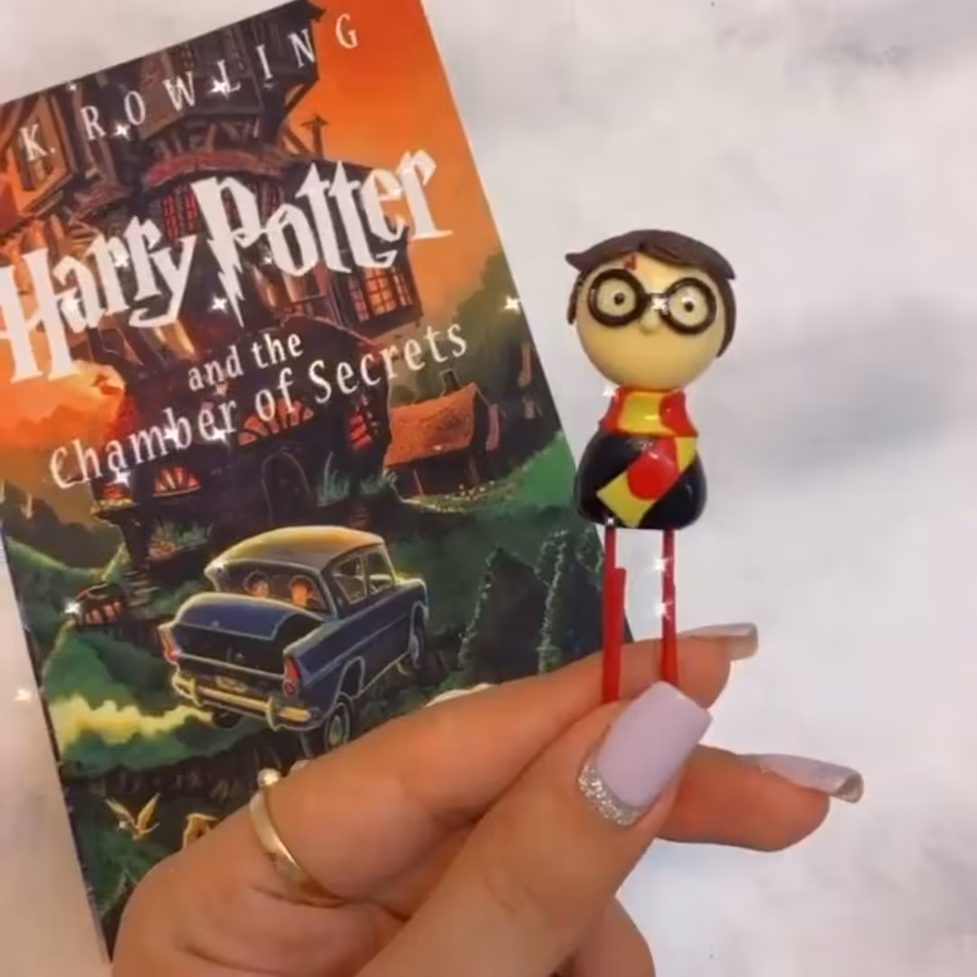 نشانگر کتاب خمیری طرح هری پاتر