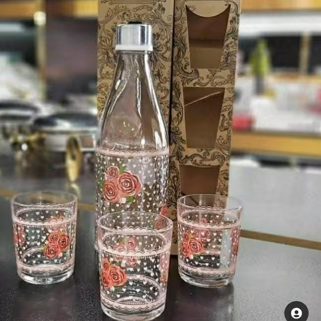 سرویس بطری لیوان اکوا