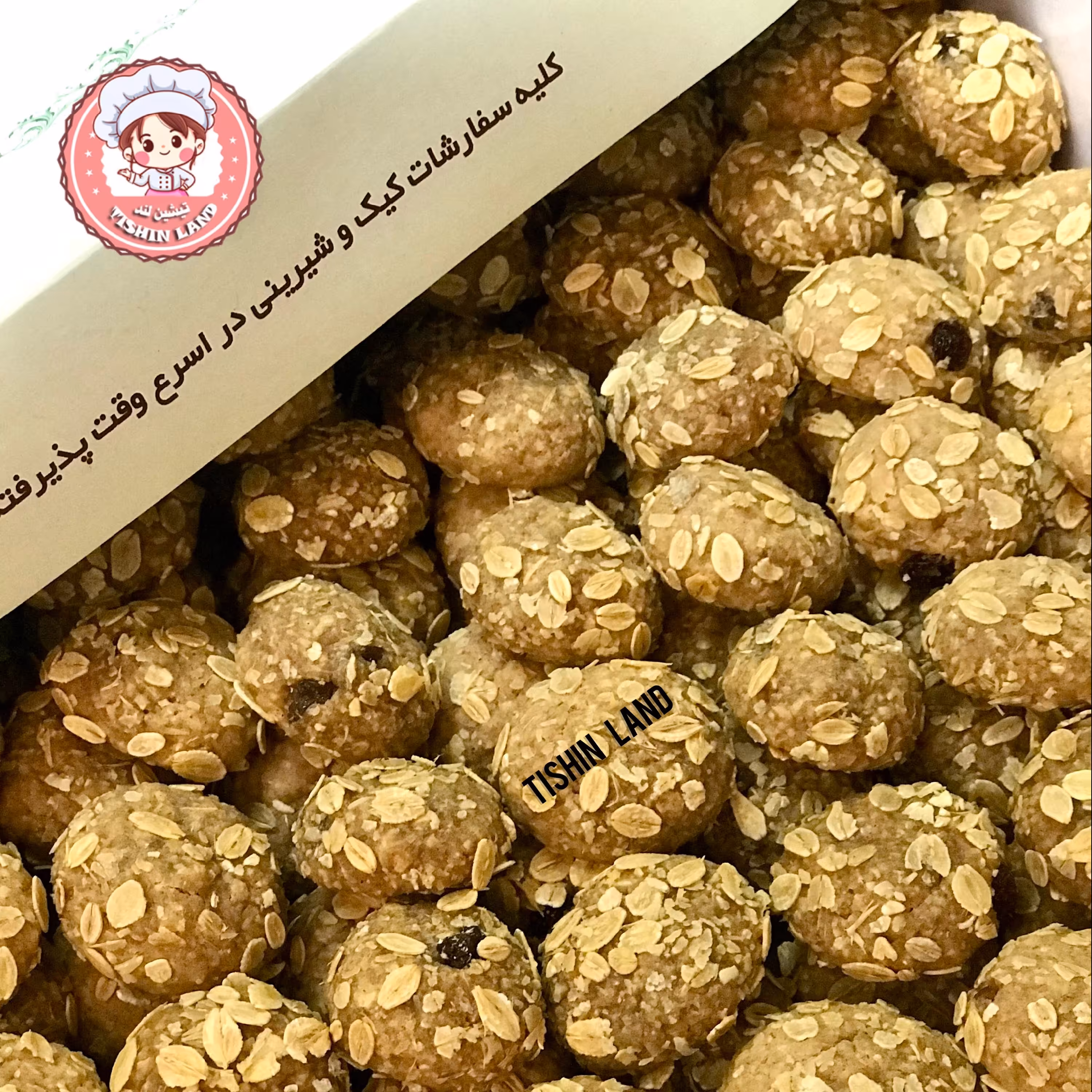 کوکی جودوسر و کشمش ( 1 کیلو )