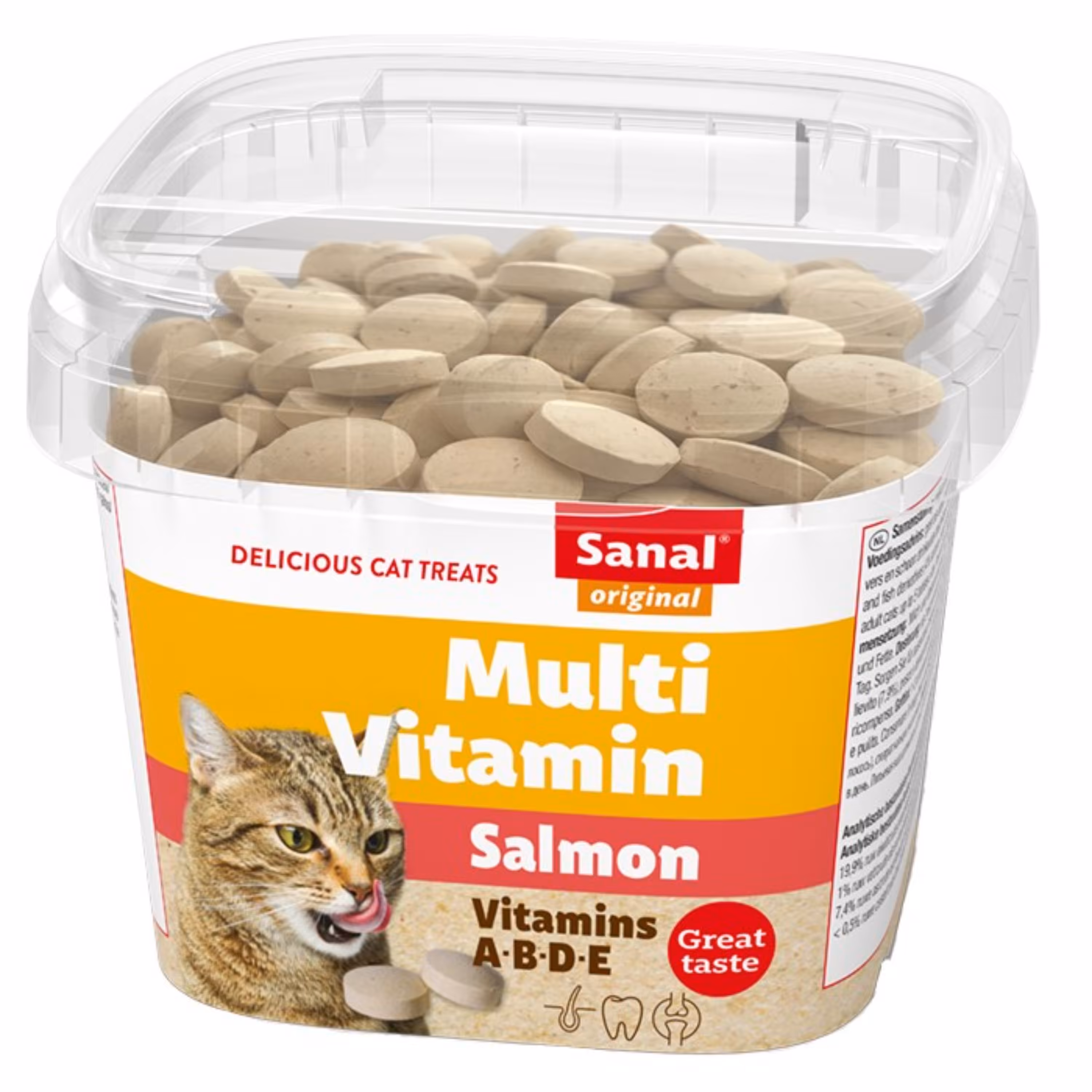 تشویقی گربه سانال مدل Multi Vitamin Salmon وزن 100 گرم