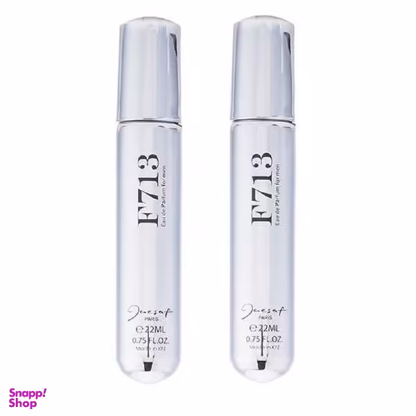 عطر جیبی مردانه ژک ساف مدل F713 حجم 22 میلی لیتر بسته 2 عددی