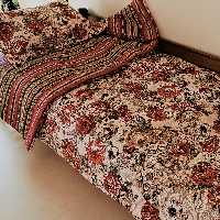 لحاف نخ پنبه یکنفره 4 تکه درجه یک برند پرقو PG03