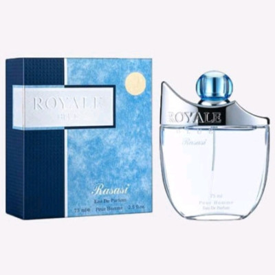 ادکلن رویال آبی رصاصی RASASI ROYALE BLUE MEN
