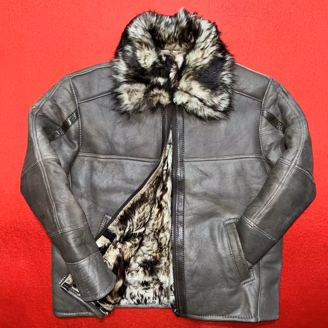 بوفالوی پوست و چرم گرگ مدل کلاسیک ساخت آمریکا