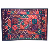 رومیزی مستطیل سوزن دوزی کد SOOZMOS8