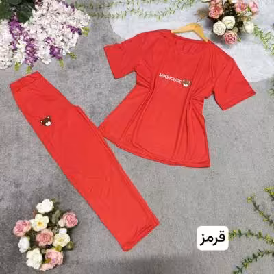 تیشرت و شلوار زنانه مدل عاطفه