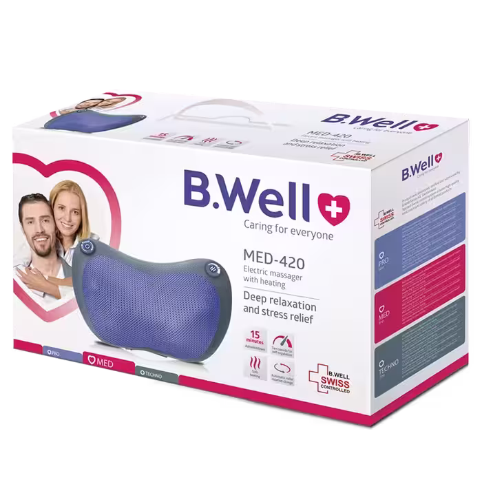 ماساژور برقی گرمکن B.WELL Med-420