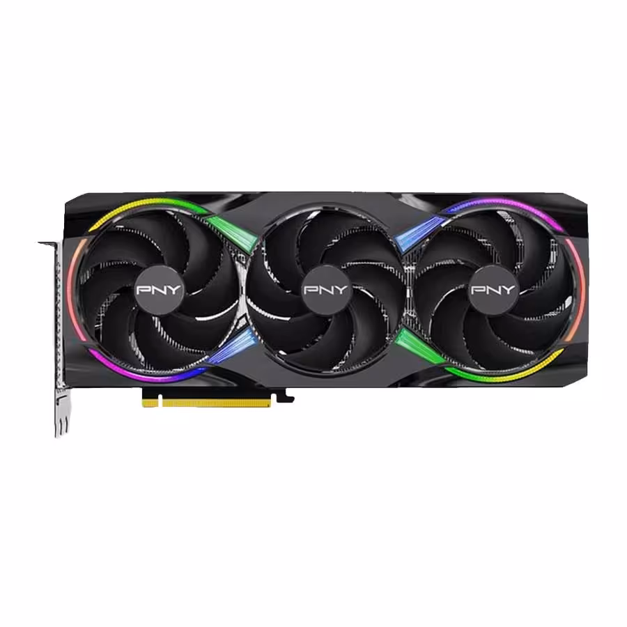 قیمت و خرید کارت گرافیک پی ان وای مدل GeForce RTX 5080 ARGB EPIC-X RGB OC Triple Fan 16GB GDDR7 | یاس ارتباط
