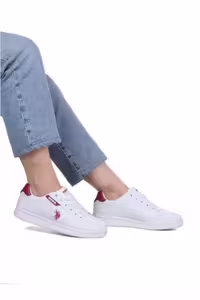 اسنیکر سفید زنانه پایه چوگان ASSN. WMN 4FX کفش ورزشی 36 40 U.S. Polo Assn.