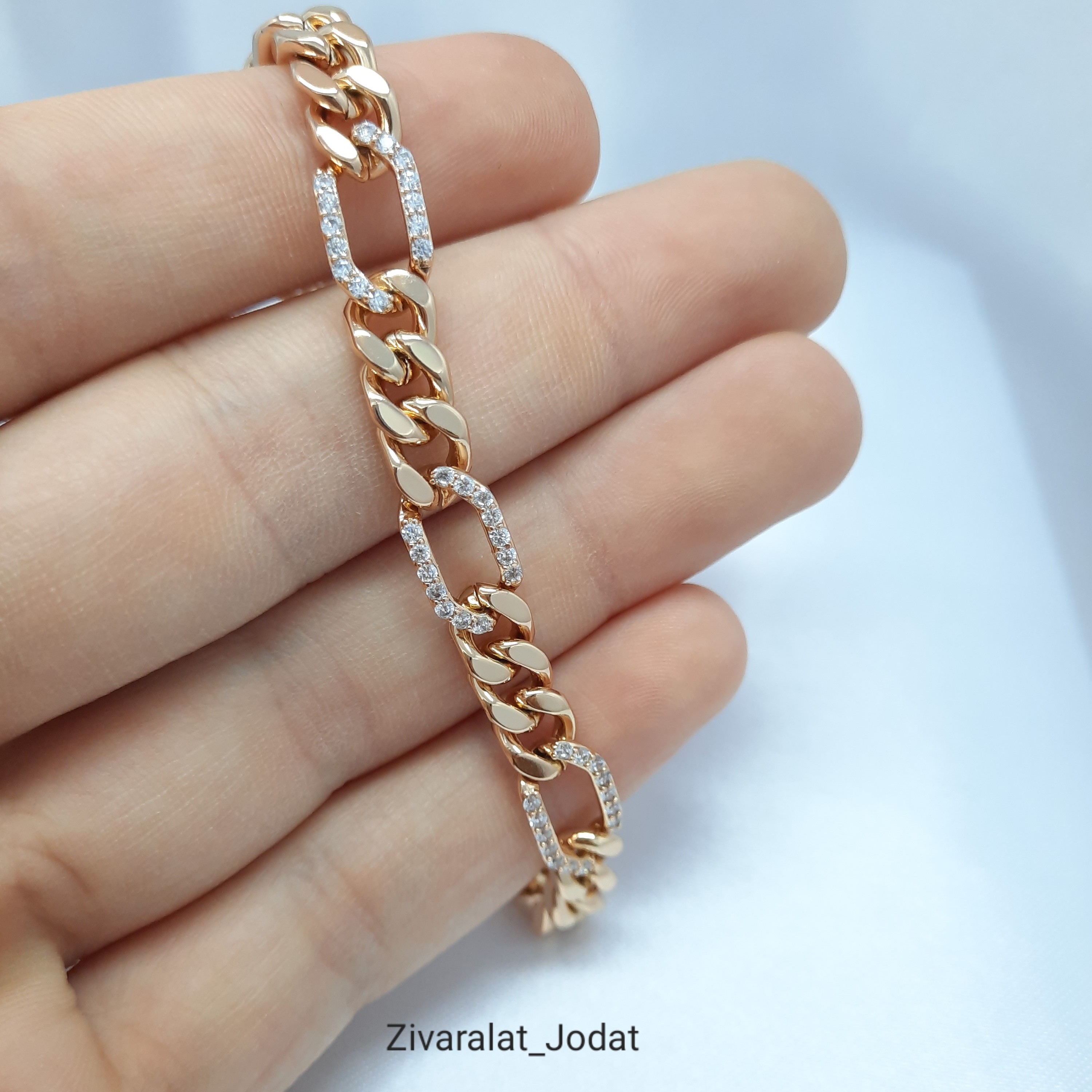 دستبند ژوپینگ نگین دار کارتیر کد D30