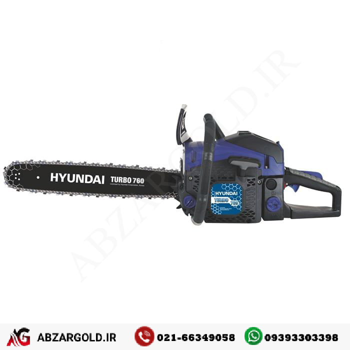 اره زنجیری بنزینی هیوندای مدل TURBO760