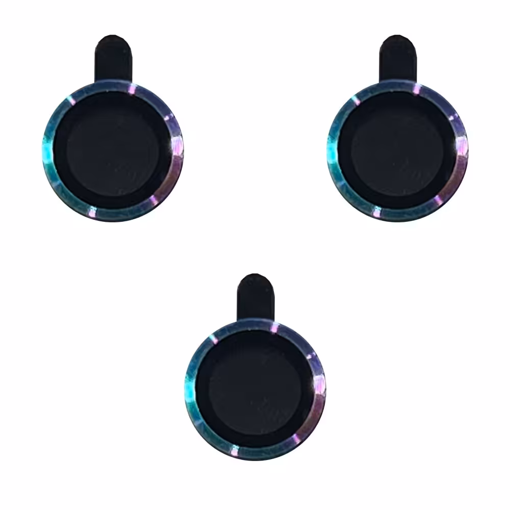 محافظ لنز دوربین رینگی رنگین کمانی گوشی موبایل اپل Iphone 13 Pro - 13 Pro Max