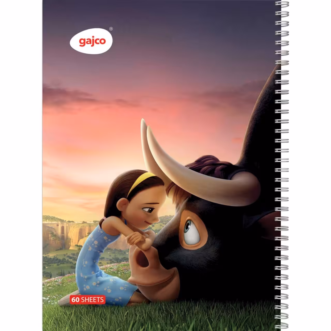 دفتر سیمی 60 برگ گاجکو طرح فردیناند با رایحه شکلات