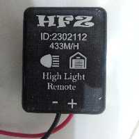 ریموت درب پارکینگ نوربالای خودرو 433MHZ