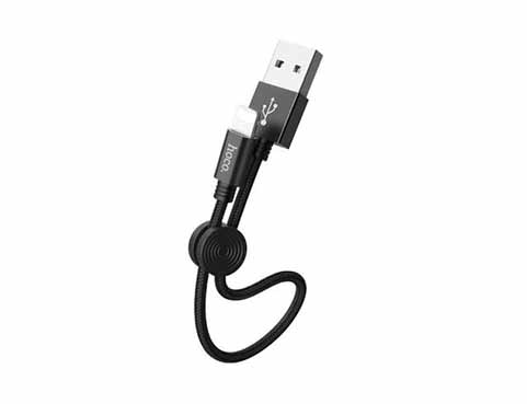 کابل تبدیل USB به لایتنینگ هوکو مدل x35 طول25 سانتیمتر