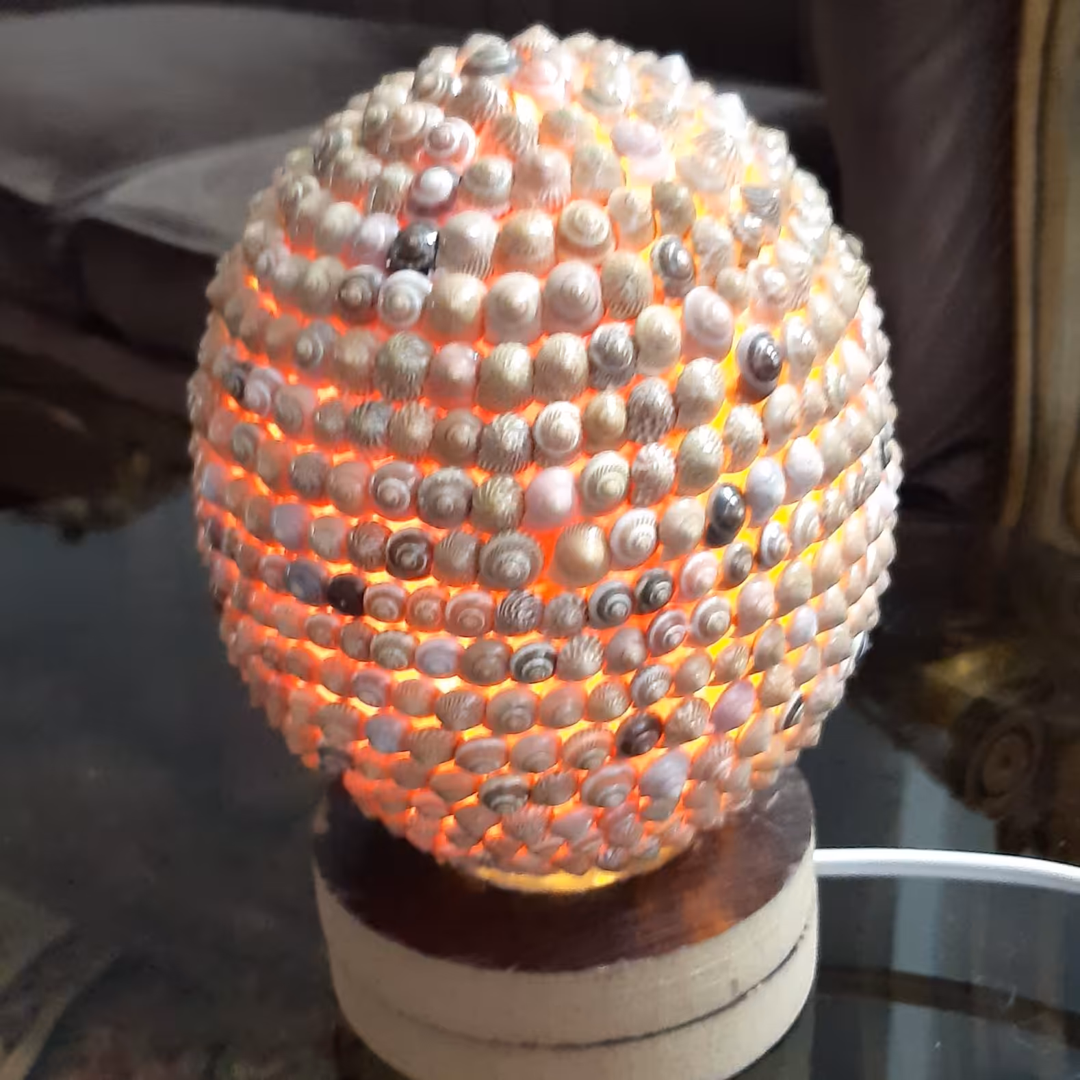 چراغ شب خواب صدفی