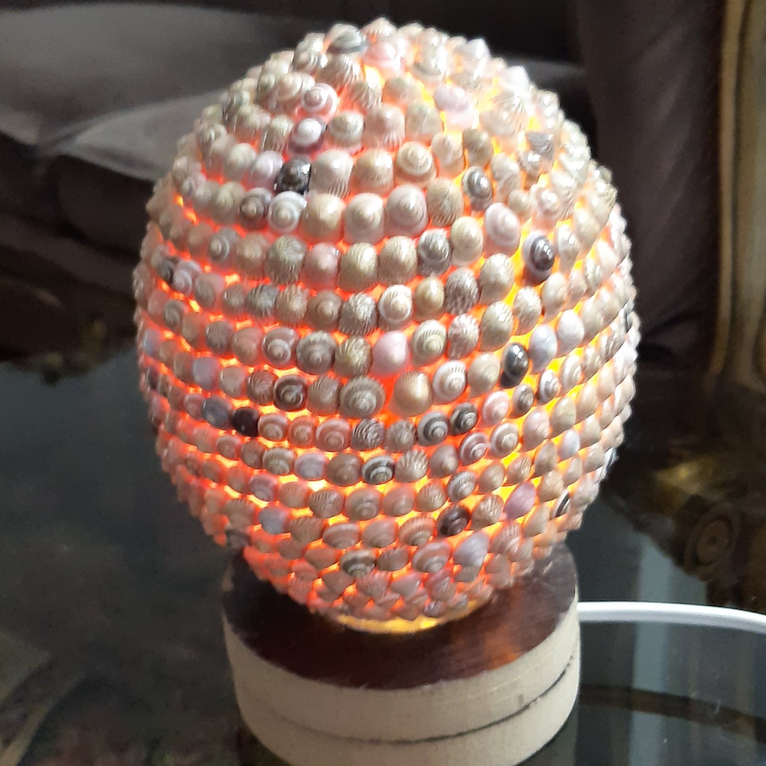 چراغ شب خواب صدفی