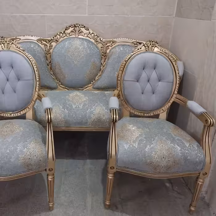 مبلمان سلطنتی تمام چوب راش هزینه ارسال پس کرایه