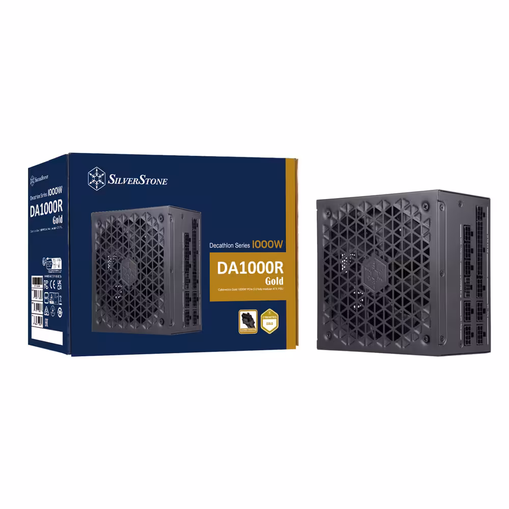 پاور سیلور استون مدل DA1000R-GOLD با توان 1000 وات SILVERSTONE