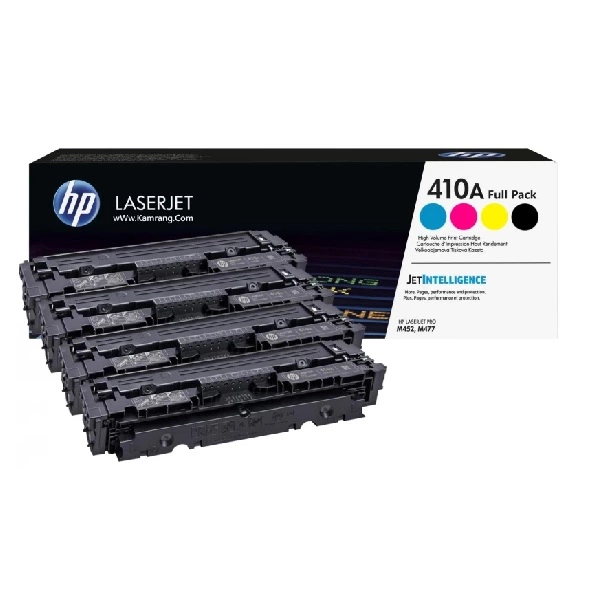 کارتریج لیزری رنگی اچ پی 410A سری کامل
